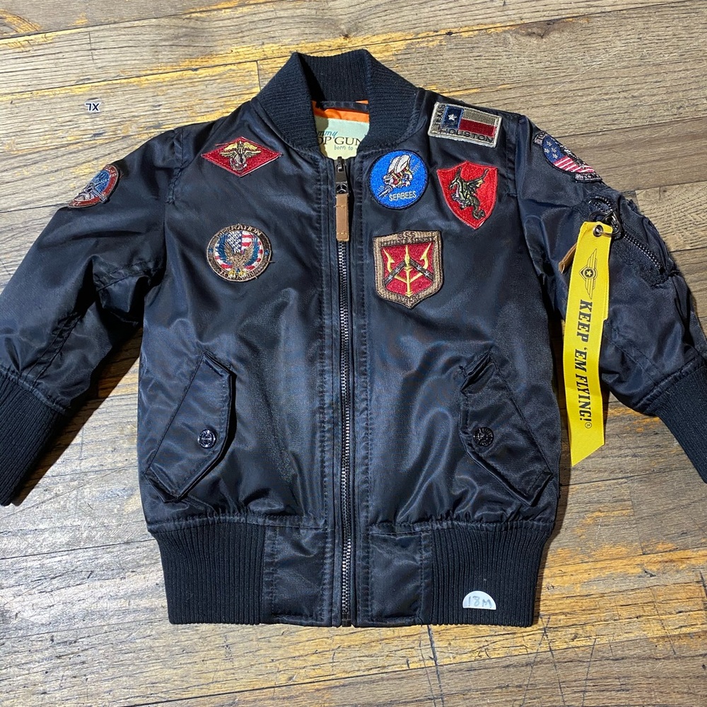 Clearance 💥 kids MA-1 w/patches